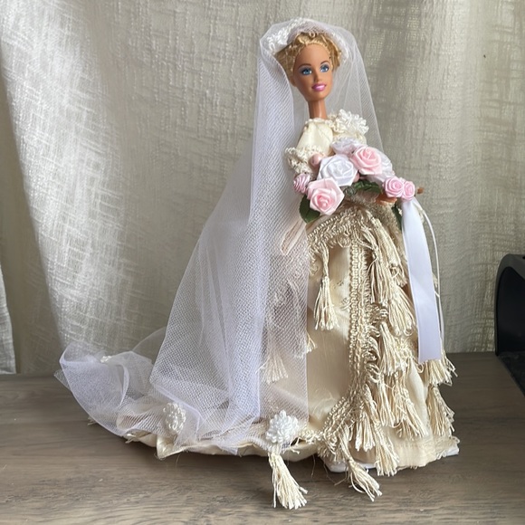 Barbie Other - 1800s Victorian Historically Dressed Barbie Doll Hand Sewn Collector 19th c.